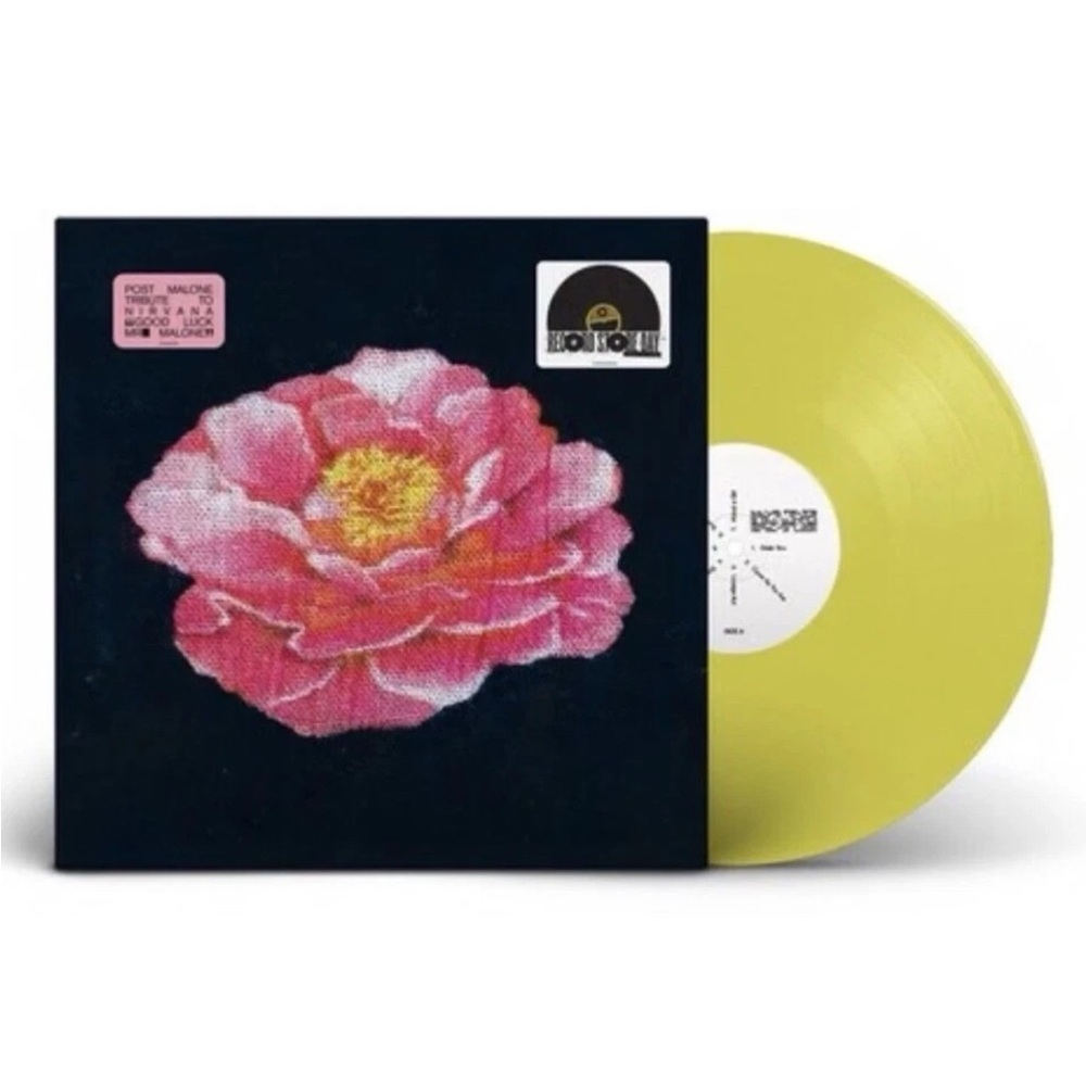 NEW Post Malone RSD 2025 Tribute To Nirvana Yellow Vinyl LP